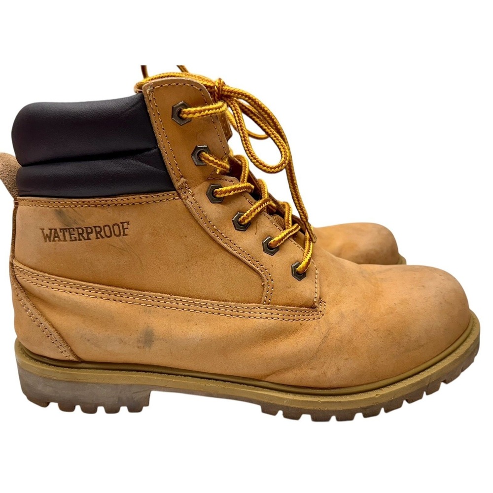 Brahma Men's Hubert 2539428 Waterproof‎ 6" Soft Toe Work Boots SZ 10.5